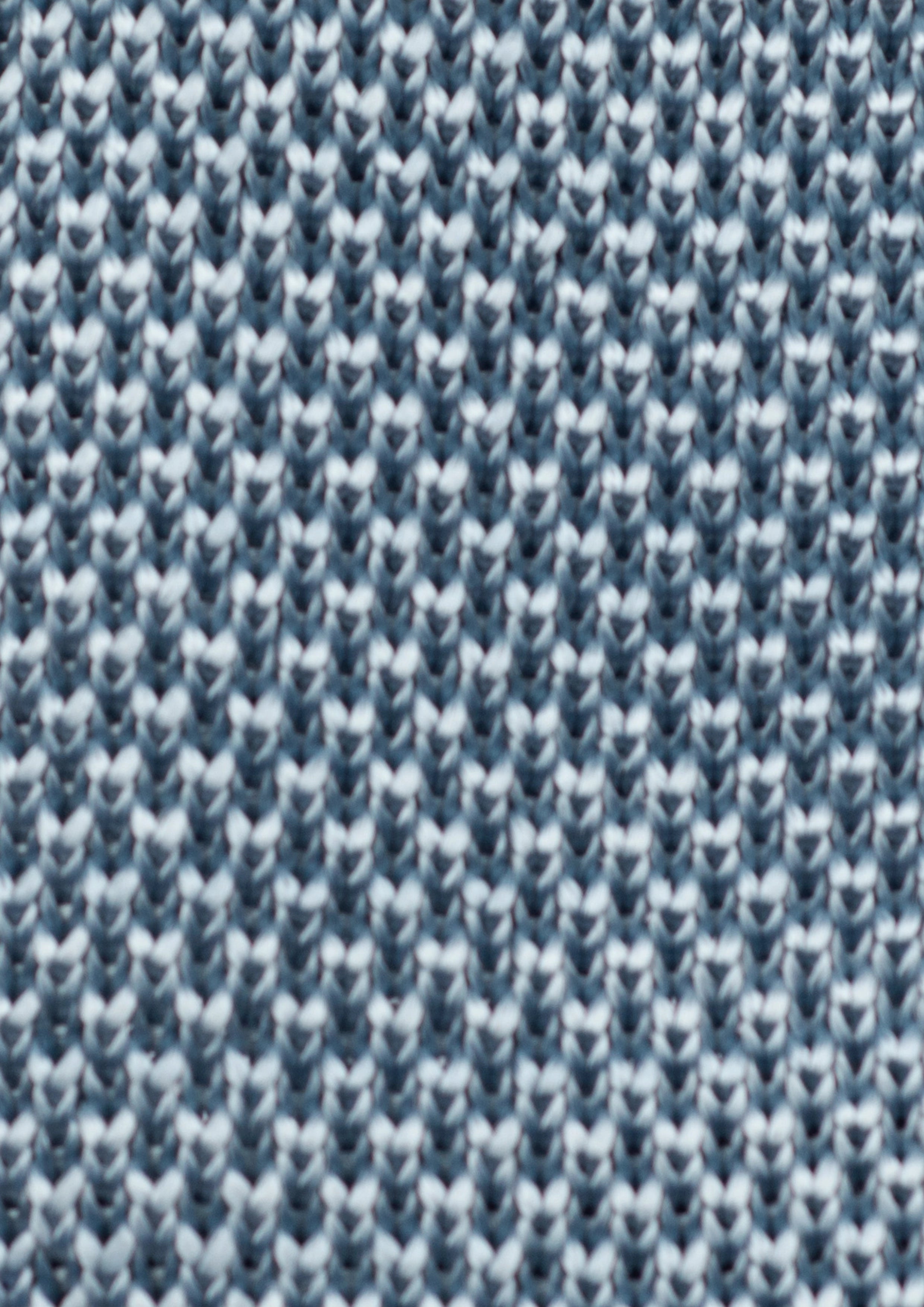 Cravate en tricot 100% soie, couleur bleu ciel